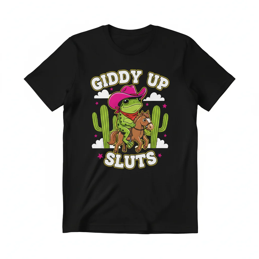 Giddy Up Frog Vibe Tee
