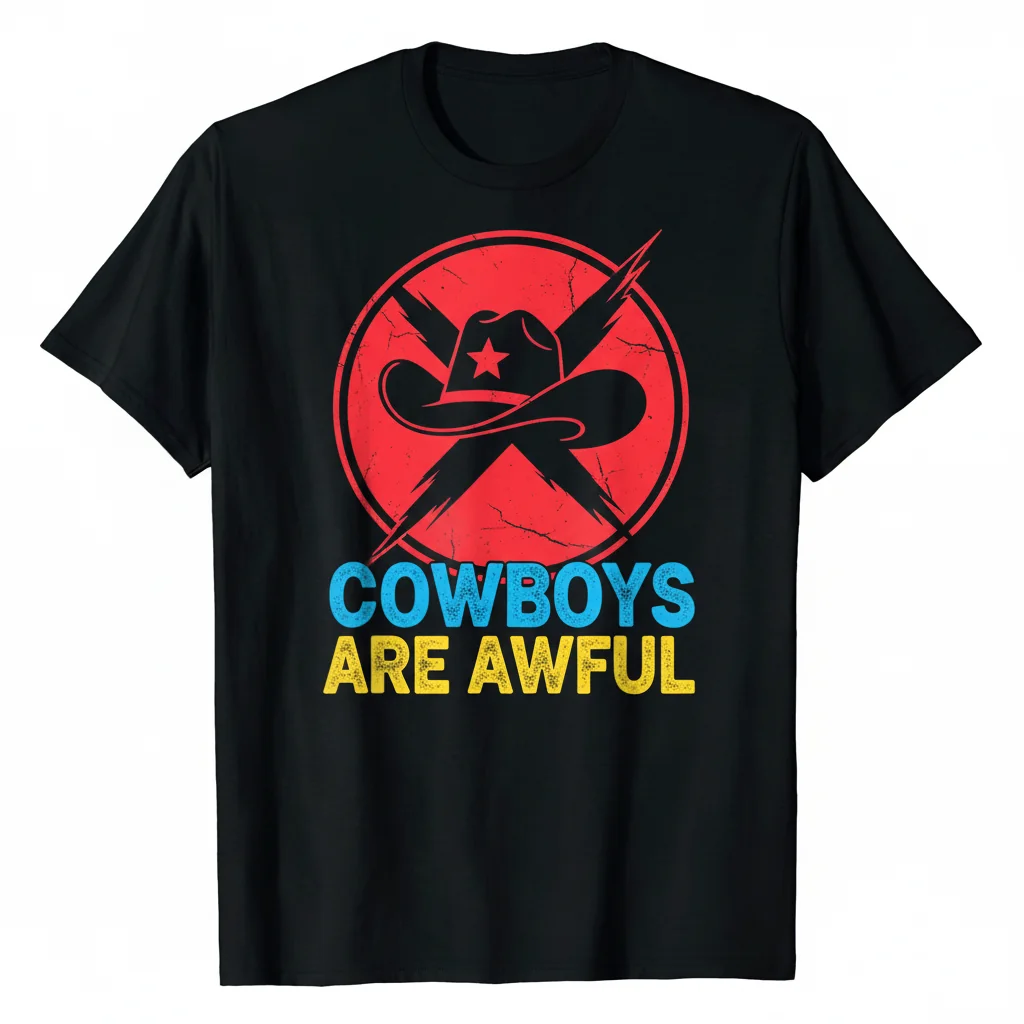Texas Triumph: "Cowboys Suck" Statement Tee
