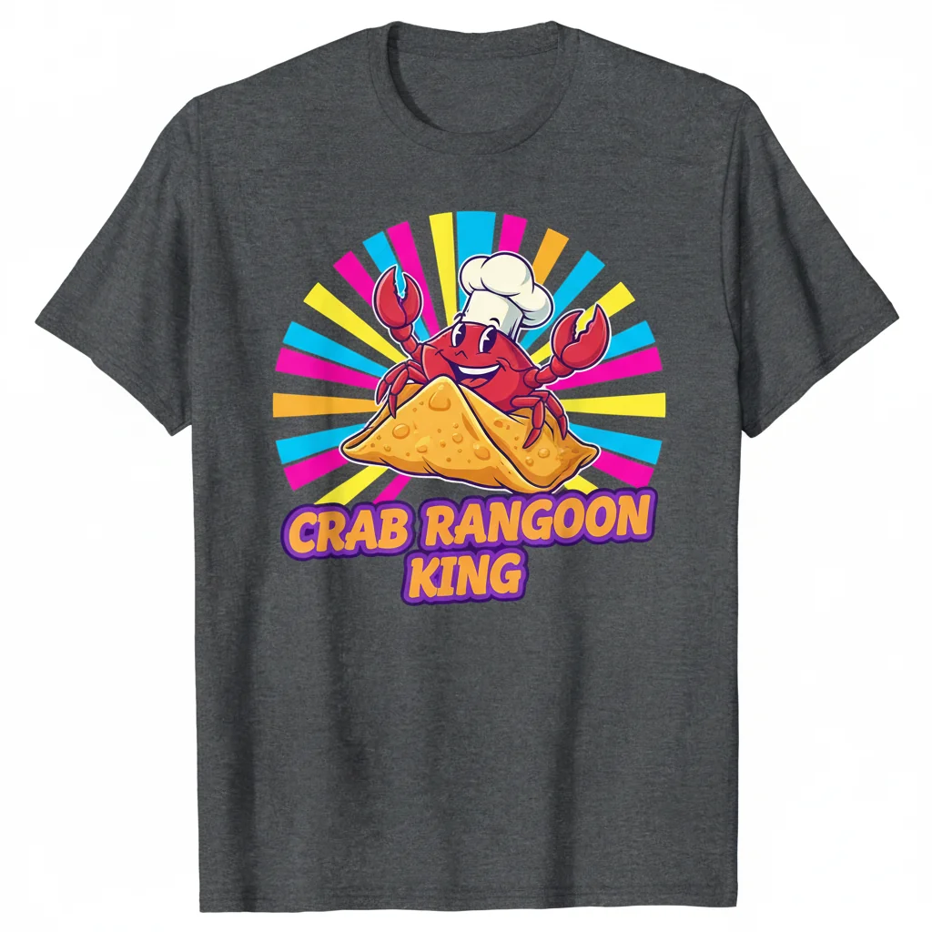 Whimsical Crab Rangoon Dreams Tee