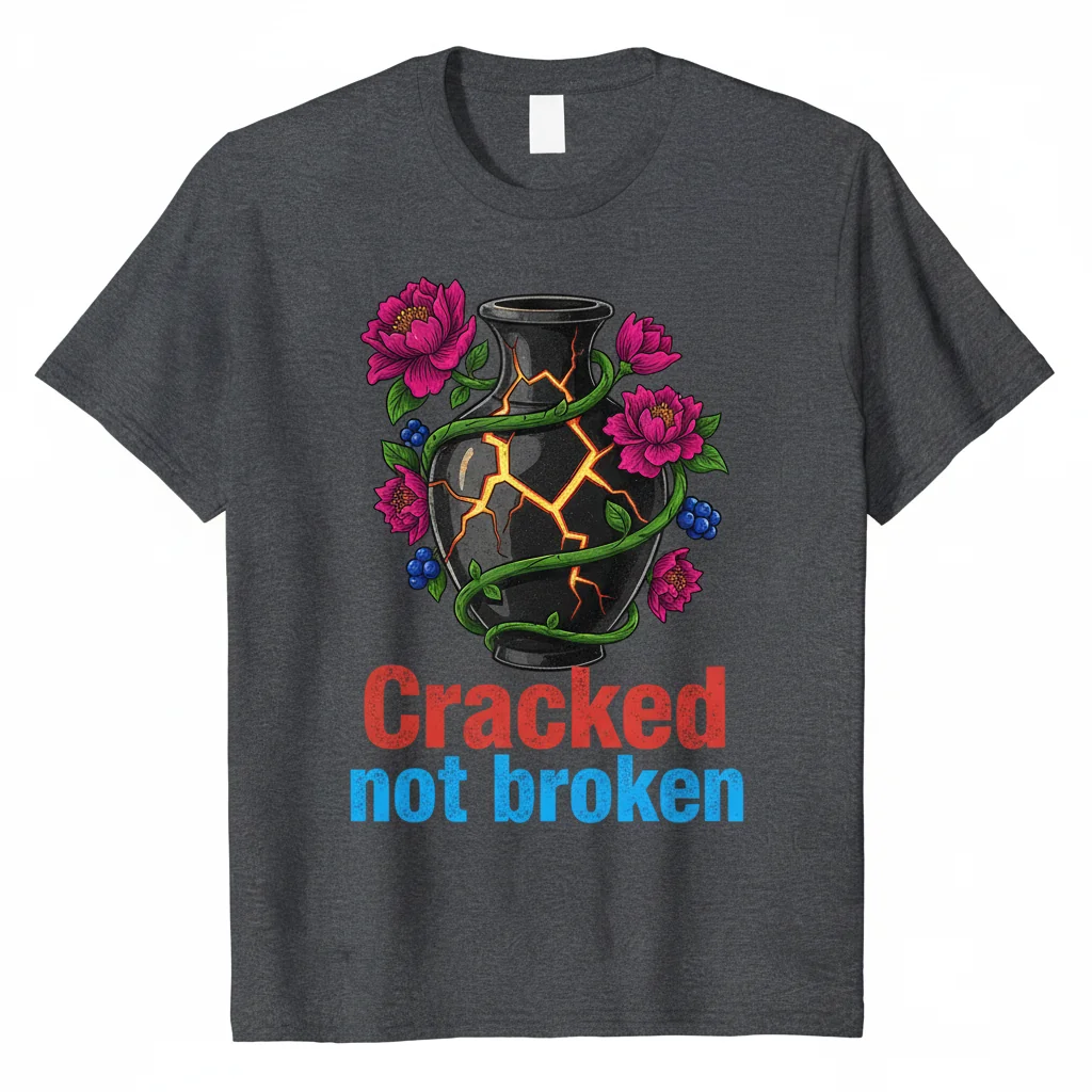 Cracked but Not Broken Tee