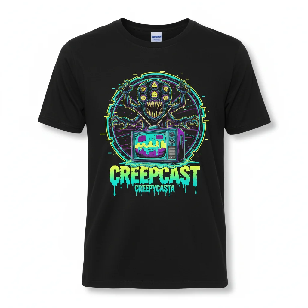 CreepCast CreepyCasta: Embrace the Eerie Tee