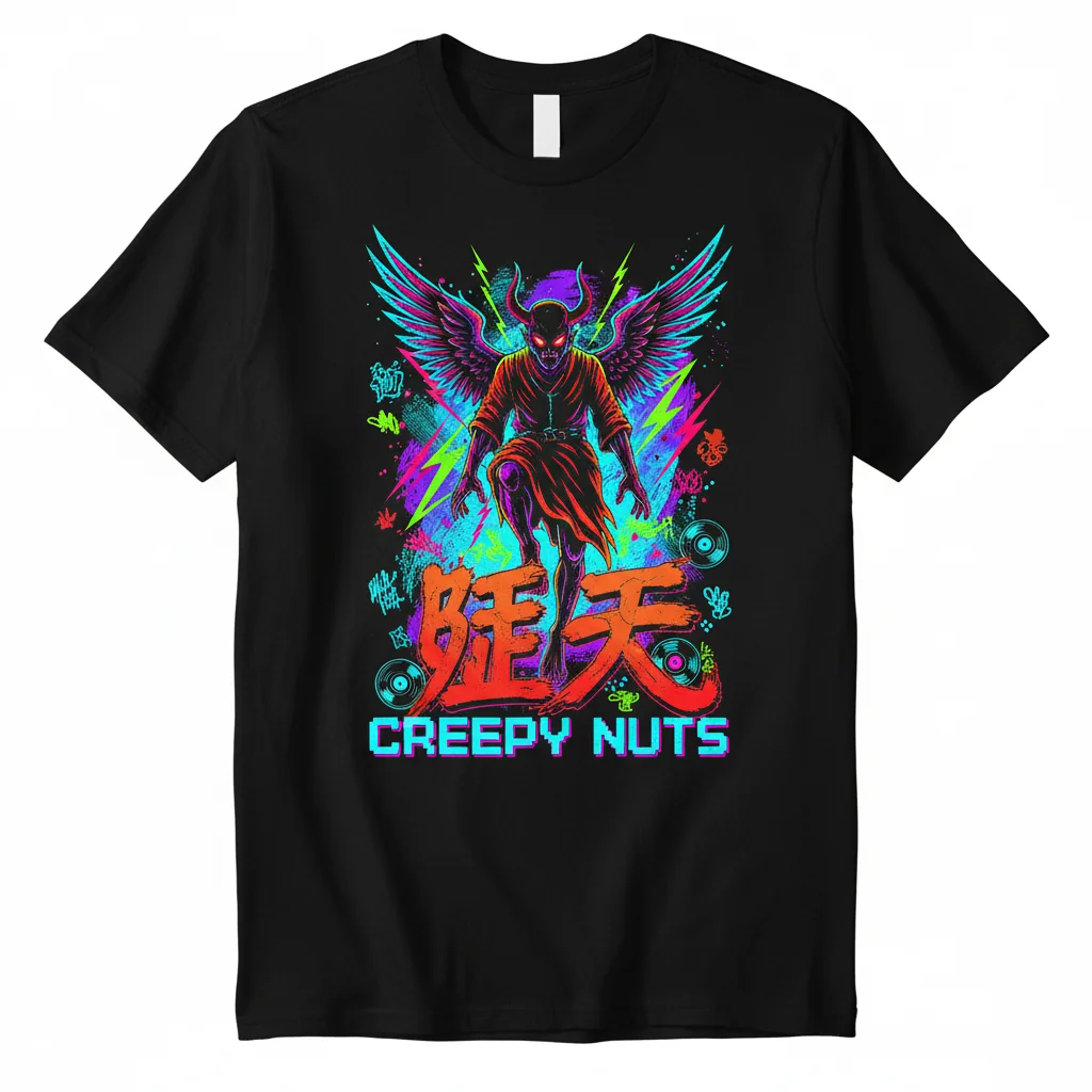 Creepy Nuts Dajten Japanese Hip-Hop Kanji Essential T-Shirt – Premium Cotton