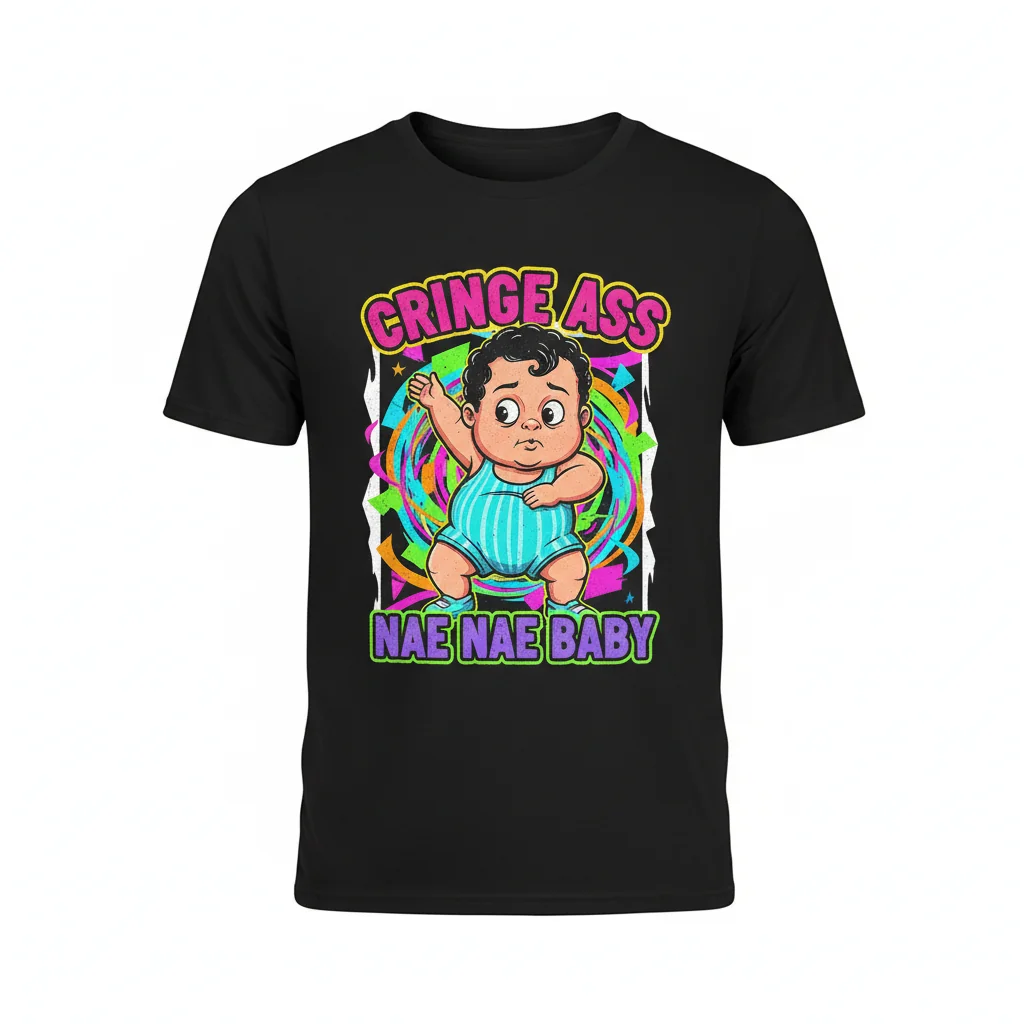 Cringe Ass Nae Nae Baby Essential Graphic T-Shirt | Premium Cotton Tee