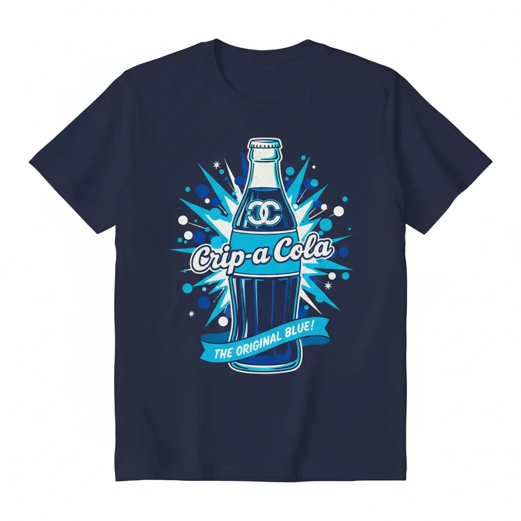 Crip a Cola Essential T-Shirt – Unique Graphic Tee