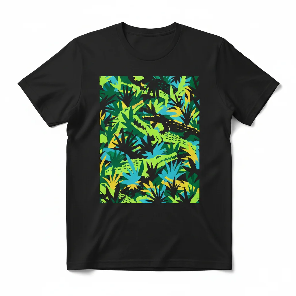 Croc Camo Tee – Street Ready