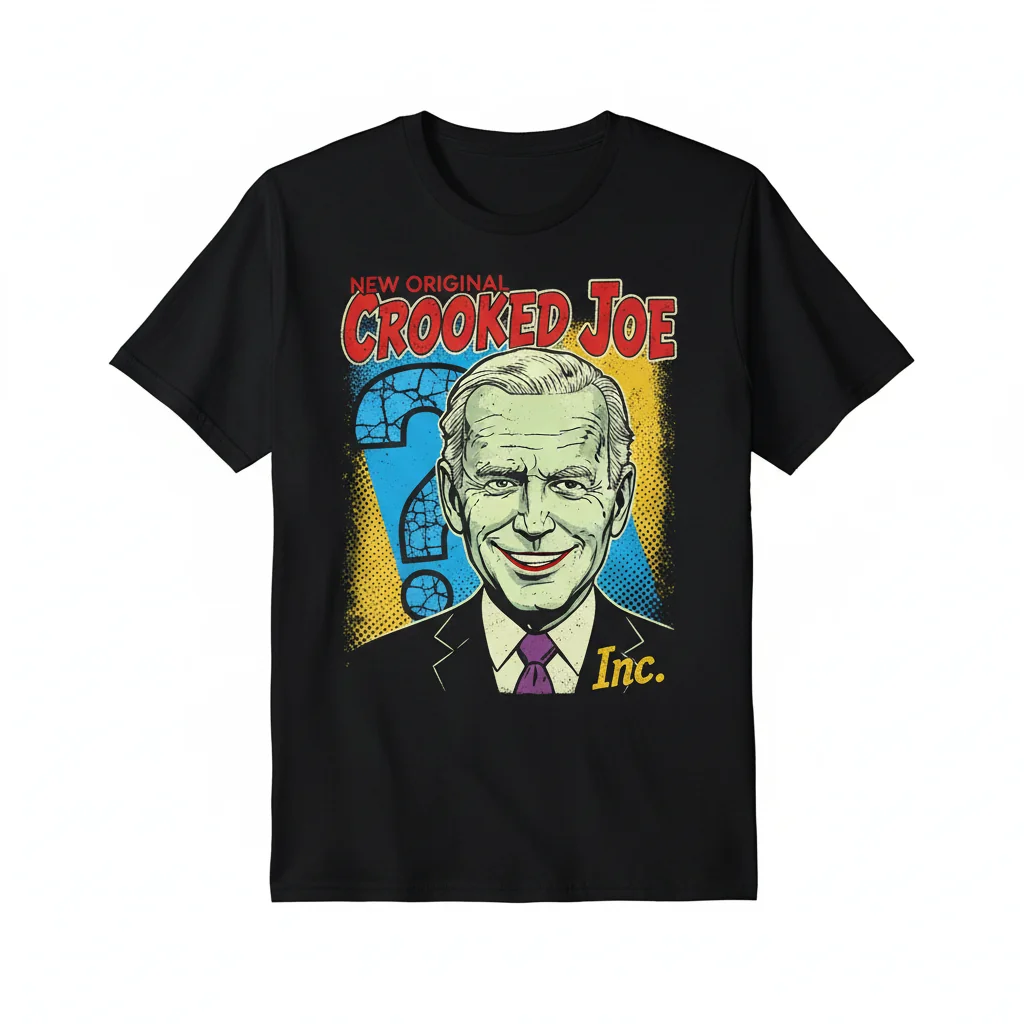 Stand Out with the Crooked Joe Biden Shirt – Premium Political Tee