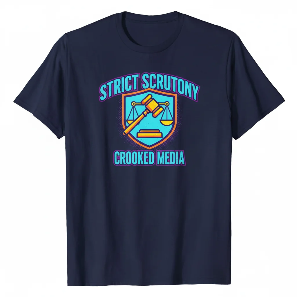 Strict Scrutiny Crooked Media Logo Essential T-Shirt