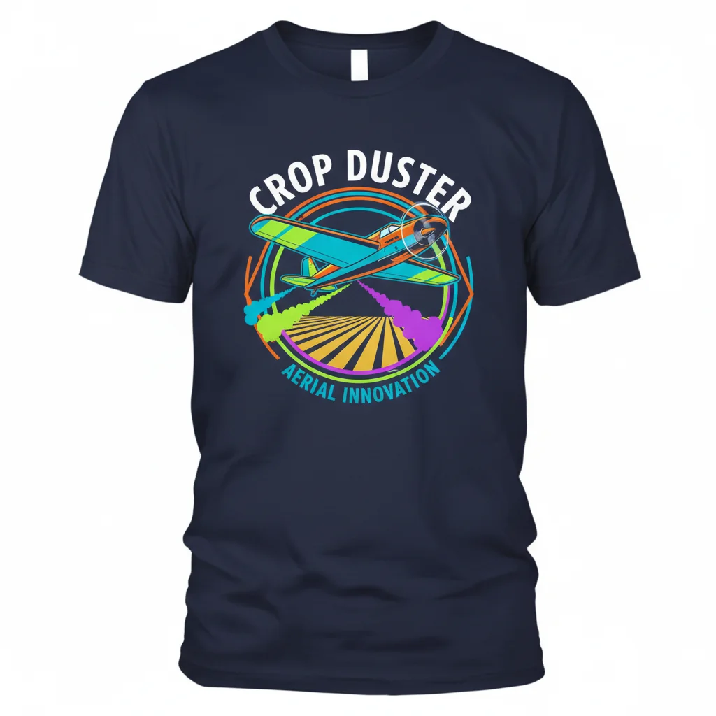 Crop Duster Essential T-Shirt - Comfortable & Stylish