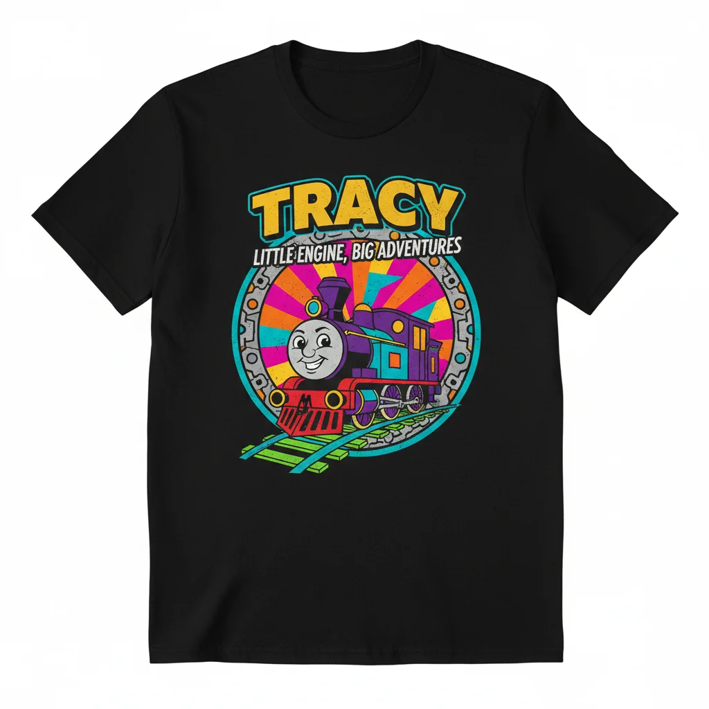 Tracy The Little Engine – Crotoonia Street Tee