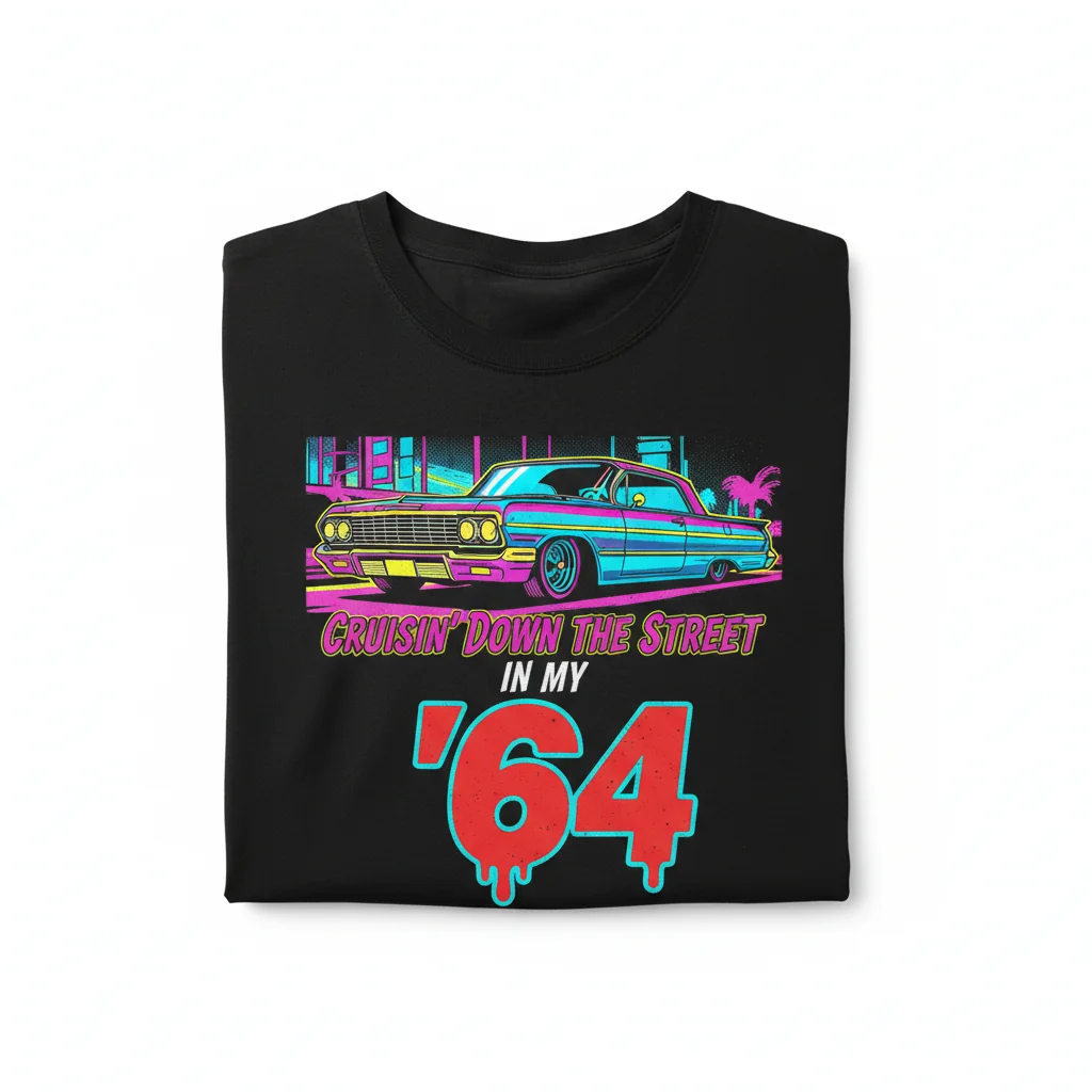 EAZY-E 'Cruisin' Down The Street In My '64' Essential T-Shirt – Premium & Durable