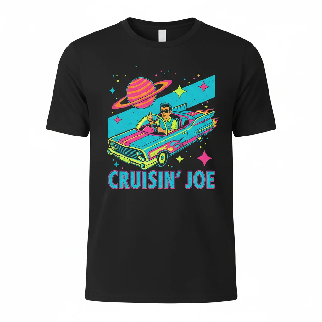 Cruisin' Joe Tee | Original Artwork for the Free Spirit