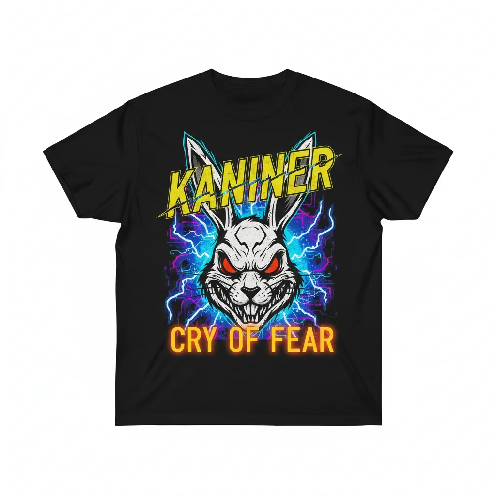 Cry Of Fear - Kaniner Essential T-Shirt: Långvarig Komfort & Design