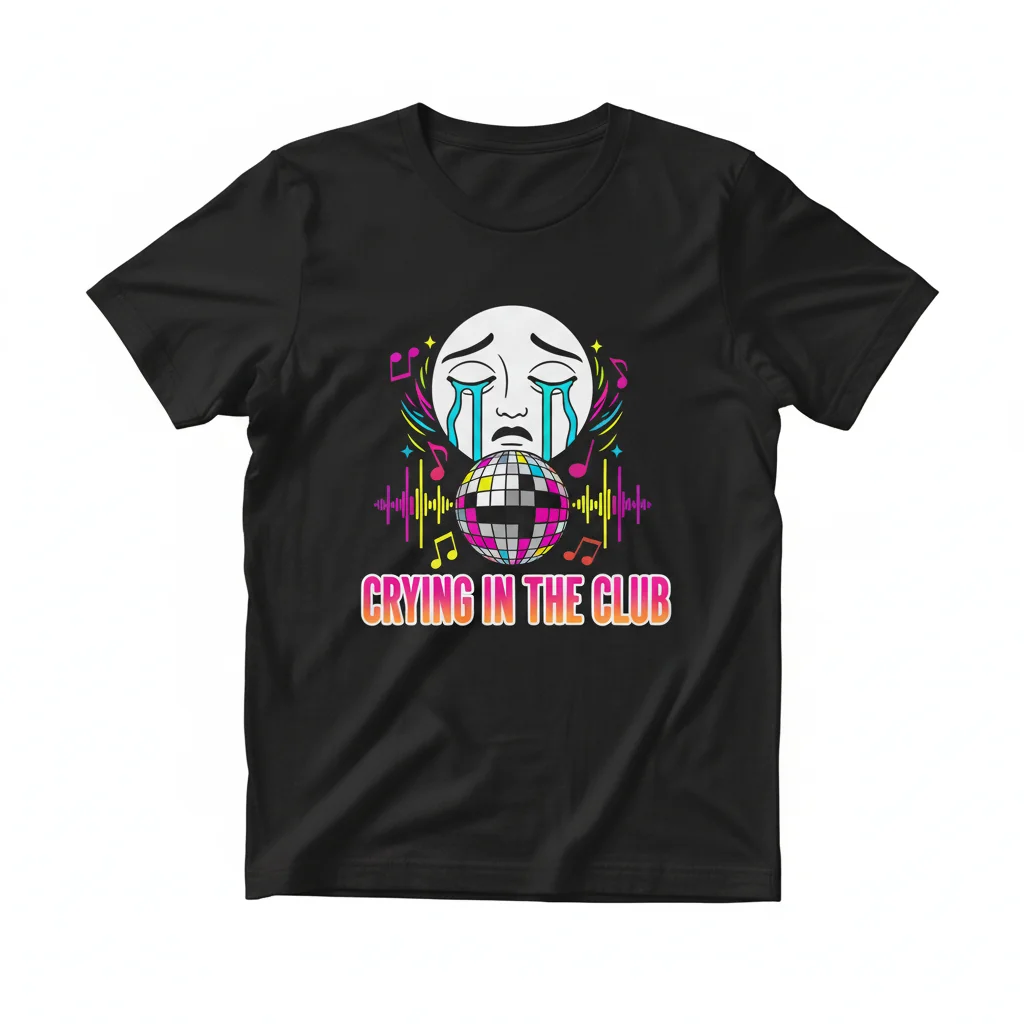 Crying in the Club: An Artful Expression Tee