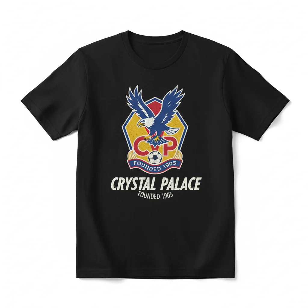Vintage Crystal Palace FC Football Shirt - Classic Fan Apparel