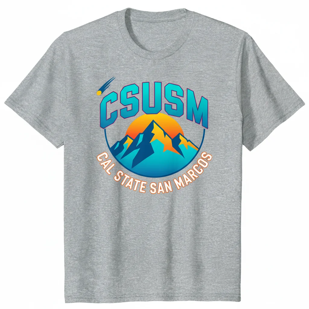 CSUSM Cal State San Marcos Ultimate Comfort & Durable Essential T-Shirt