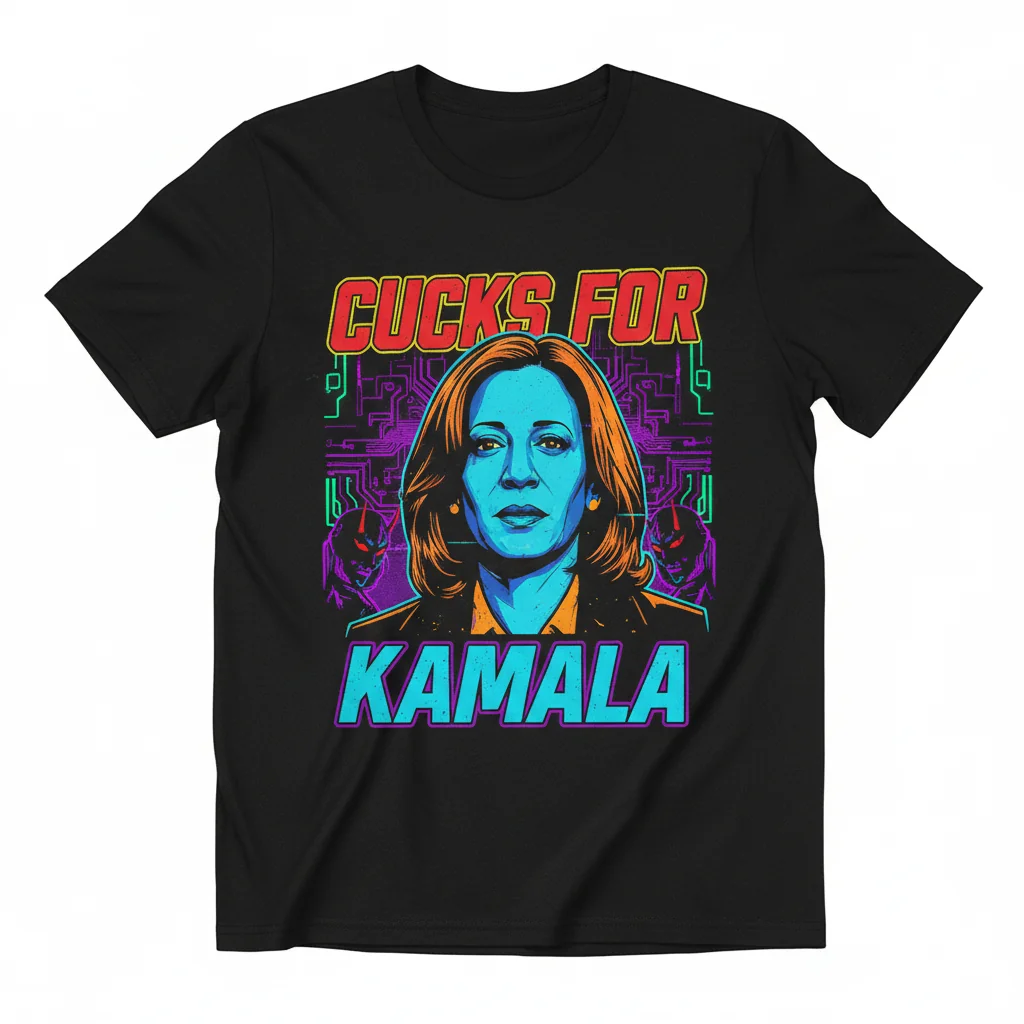 Kamala Harris 'Cucks For Kamala' Ultra Cotton Tee - Political Statement T-Shirt