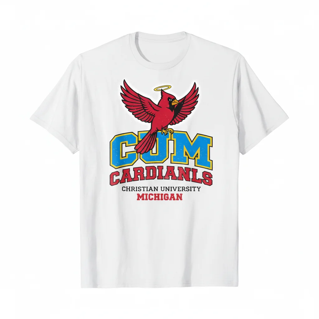 Christian University Cardinals Michigan T-Shirt - Premium Cotton Tee