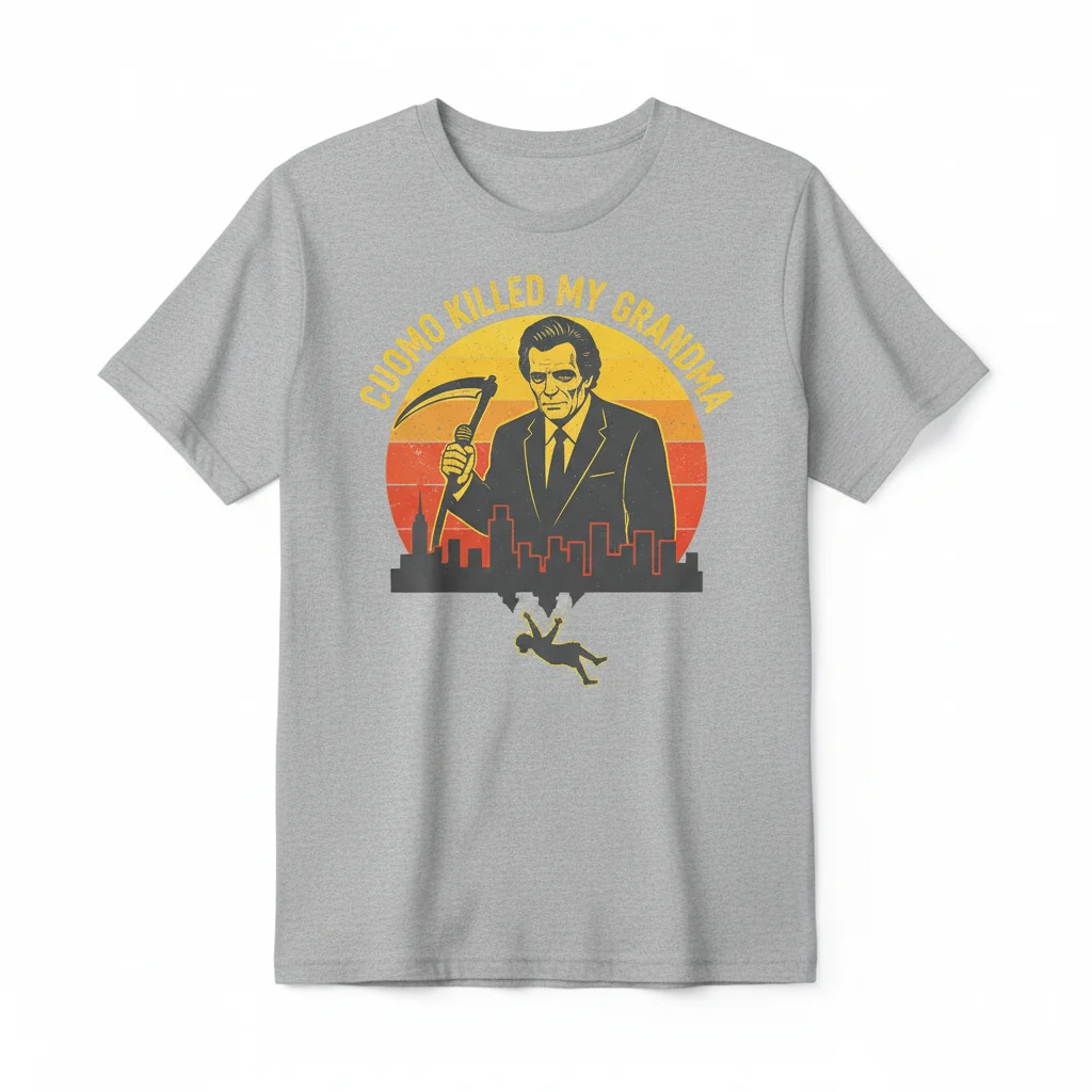 "CUOMO KILLED MY GRANDMA" Statement Active T-Shirt