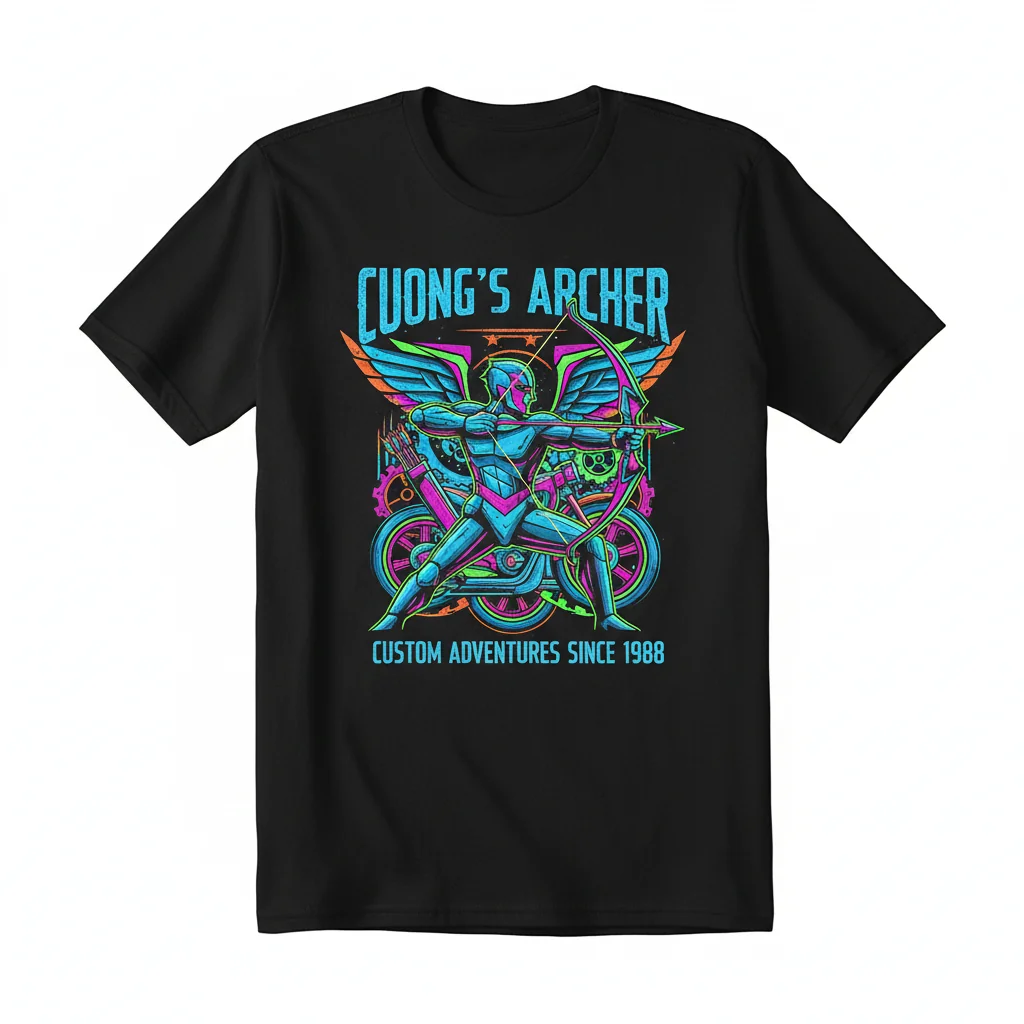 Cuongs Archer " Essential T-Shirt - Premium Cotton, Retail Fit, Durable