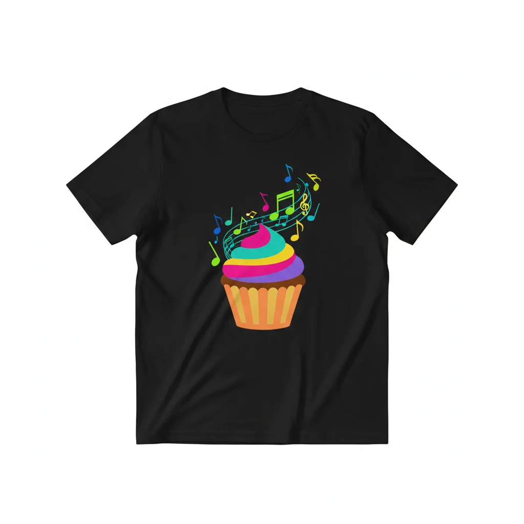 Cupcake Melody Tee: Streetwear Essential