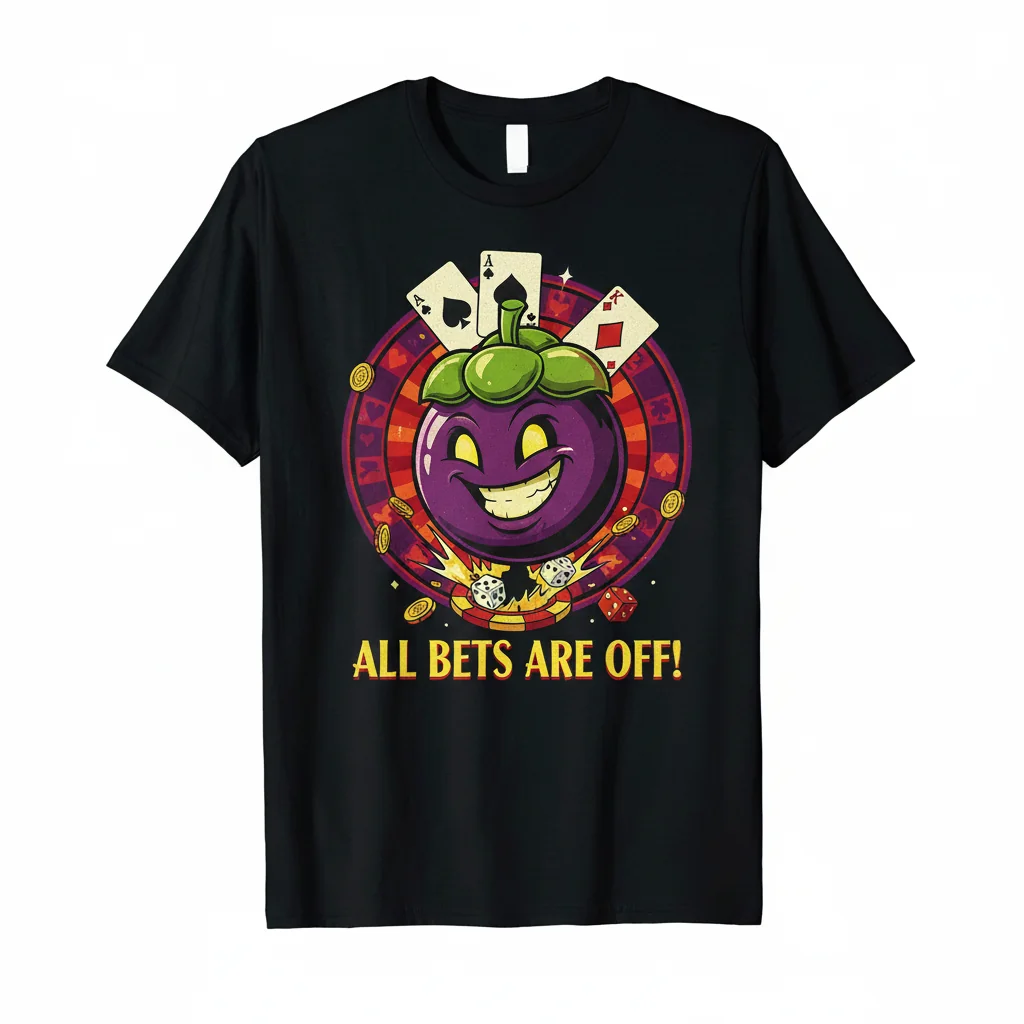 Cuphead Mangosteen "All Bets Are Off" – Premium Essential T-Shirt