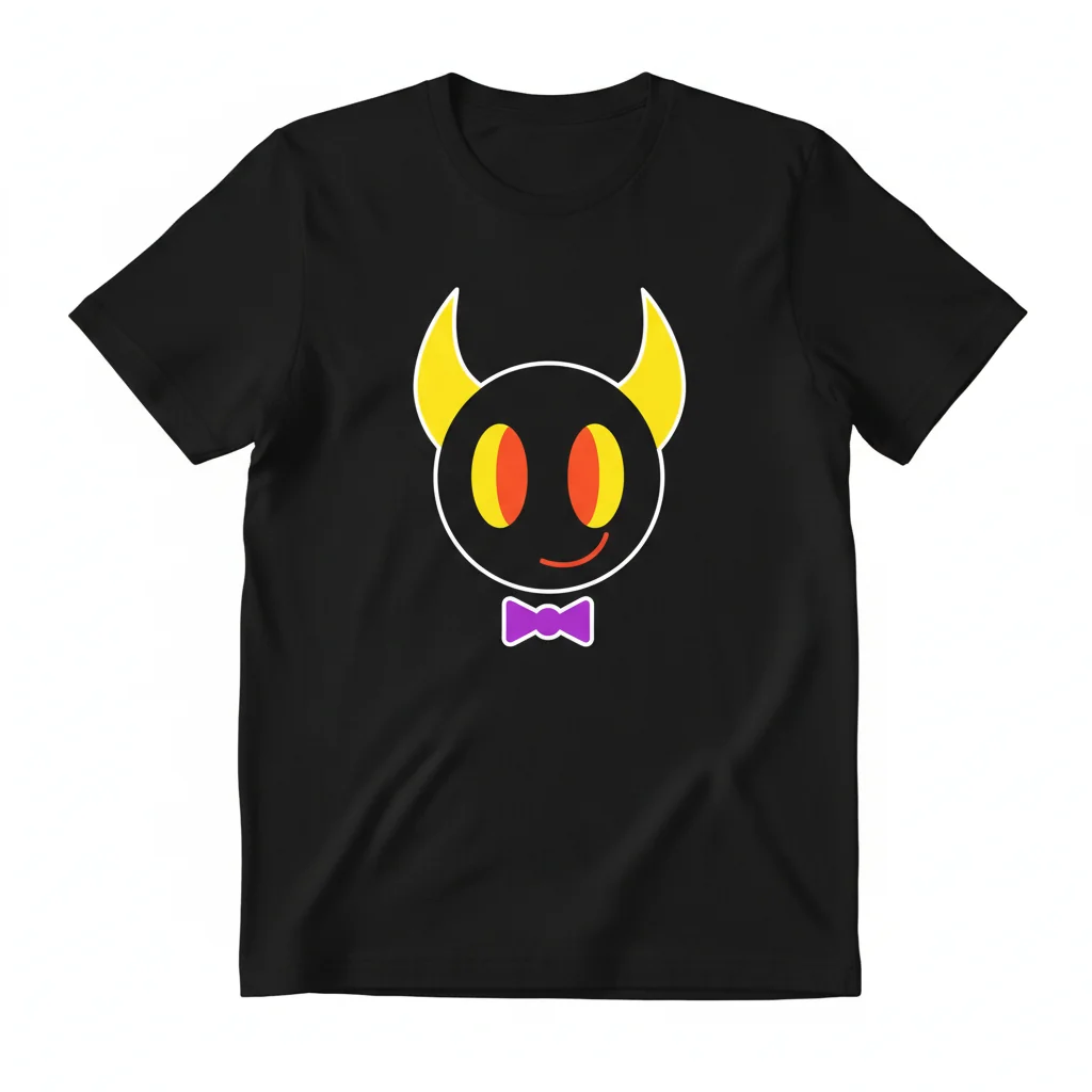 Camiseta Cuphead Show Henchman Essential de Algodón – Estilo Animado para Fans