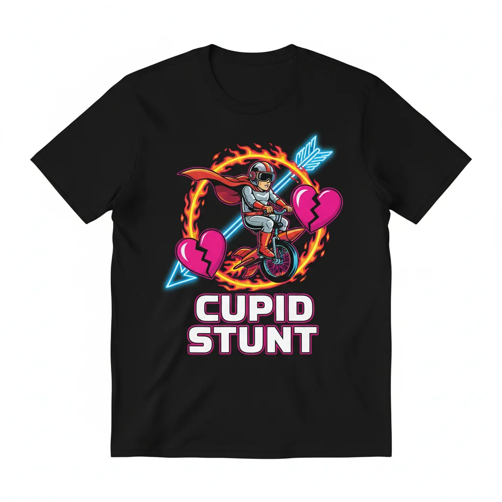 Cupid Stunt Shirt – Funny & Sarcastic Graphic Tee