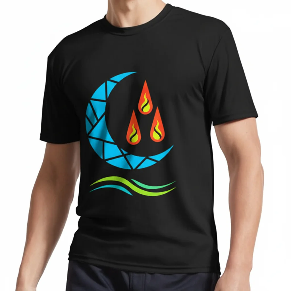 Currents Band Moon Emblem Essential T-Shirt – Official Merch