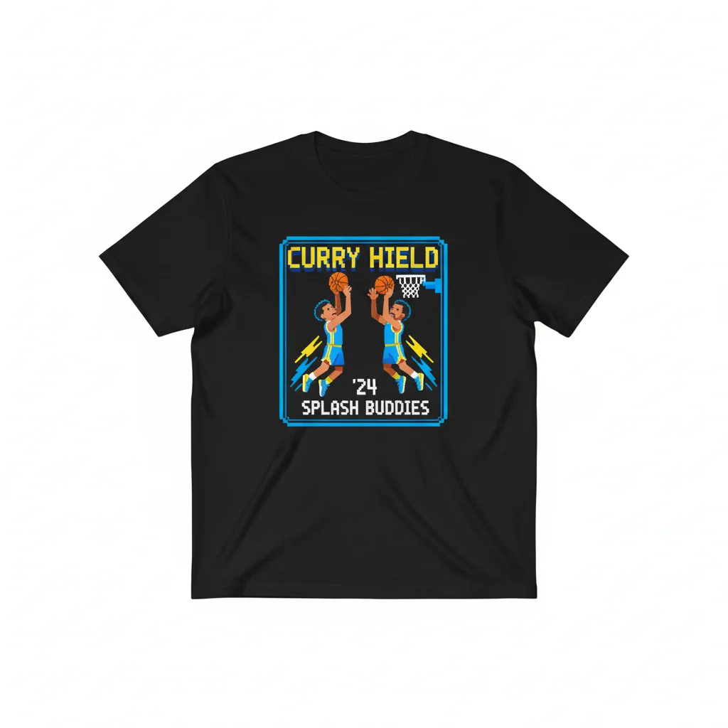 Curry Hield '24 Golden Warriors Splash Buddies T-Shirt - Premium Cotton Tee
