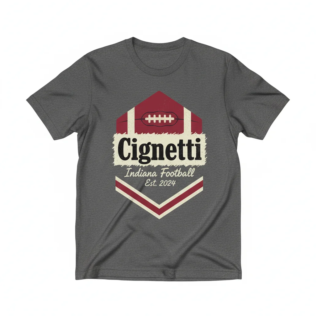 The Cignetti Era Tee | Indiana Football Vintage Parody Art Shirt