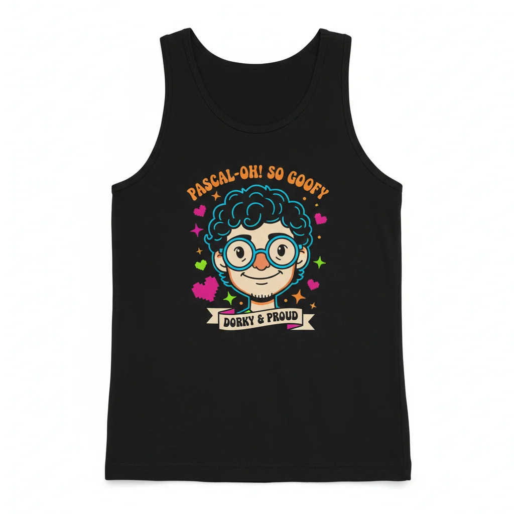 Pedro Pascal "Dorky & Cute" Essential Tee