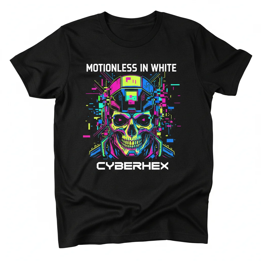 Cyberhex - Motionless In White Lyrics: Echoes of Emotion Essential T-Shirt