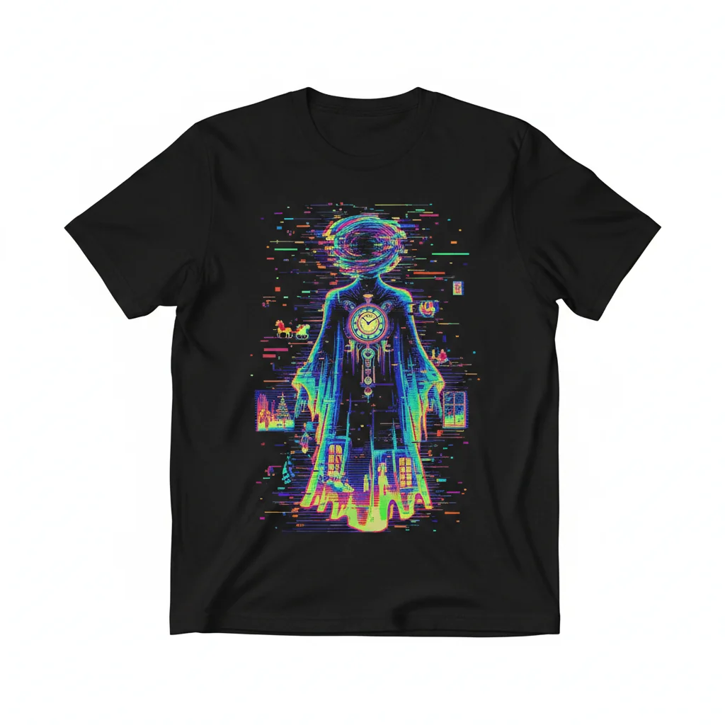 Cybernetic Ghost Tee – Past Meets Future Vibes