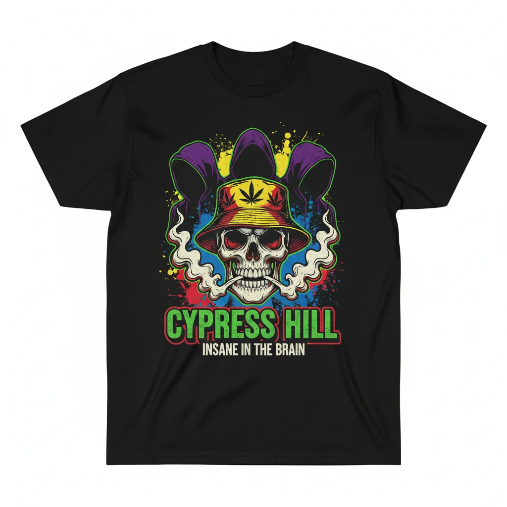 Cypress Hill - 'Insane in the Brain' Iconic Band Tee