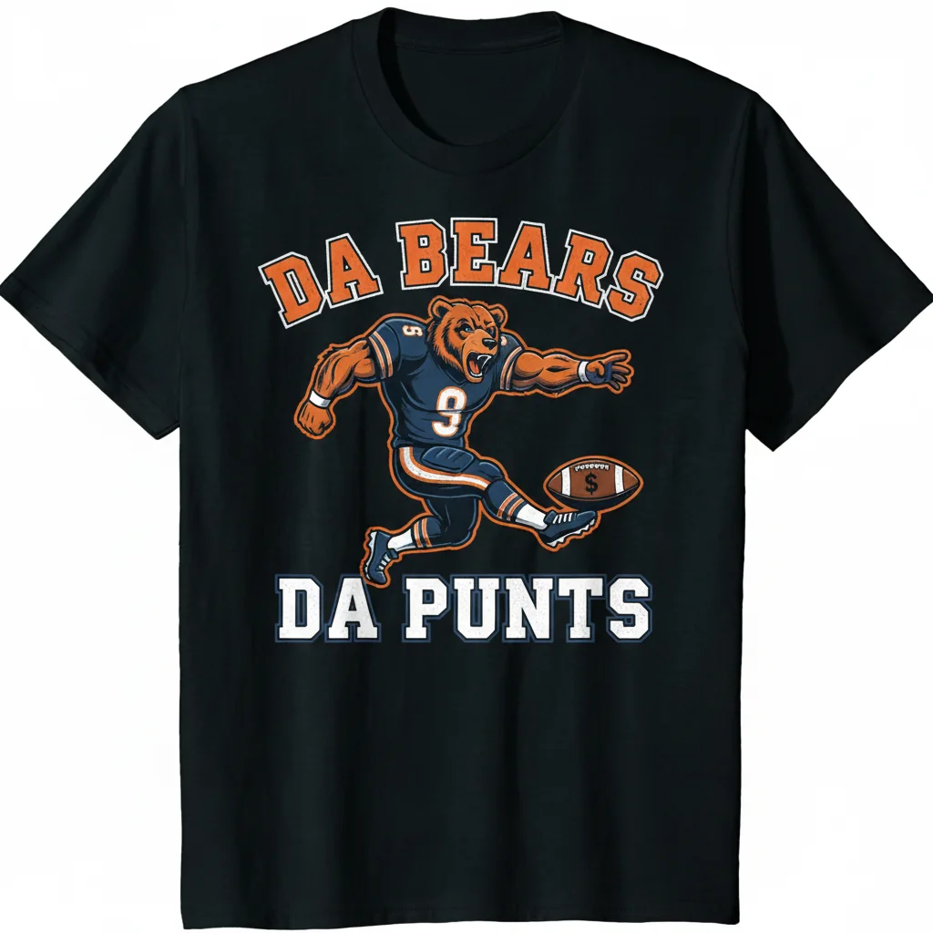 The 'Da Bears for Da Punts' Art Tee