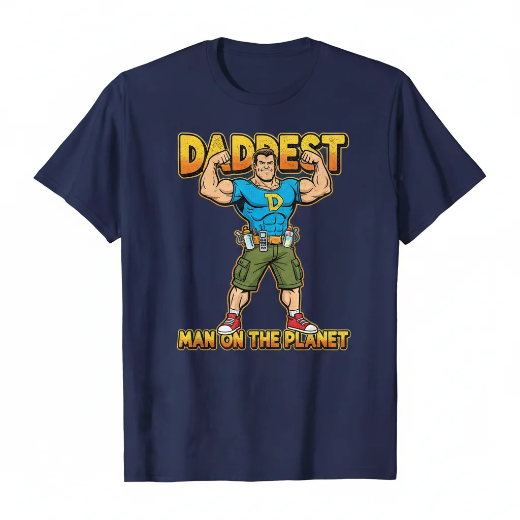 Daddest Man On The Planet Essential T-Shirt - Premium Cotton Tee for Dads
