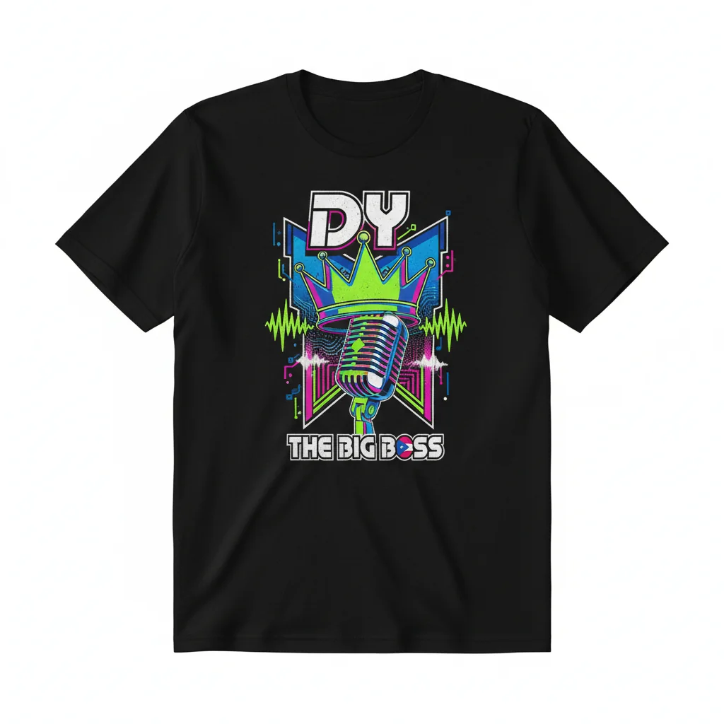 Daddy Yankee Essential T-Shirt – Premium Ring-Spun Cotton Music Fan Apparel