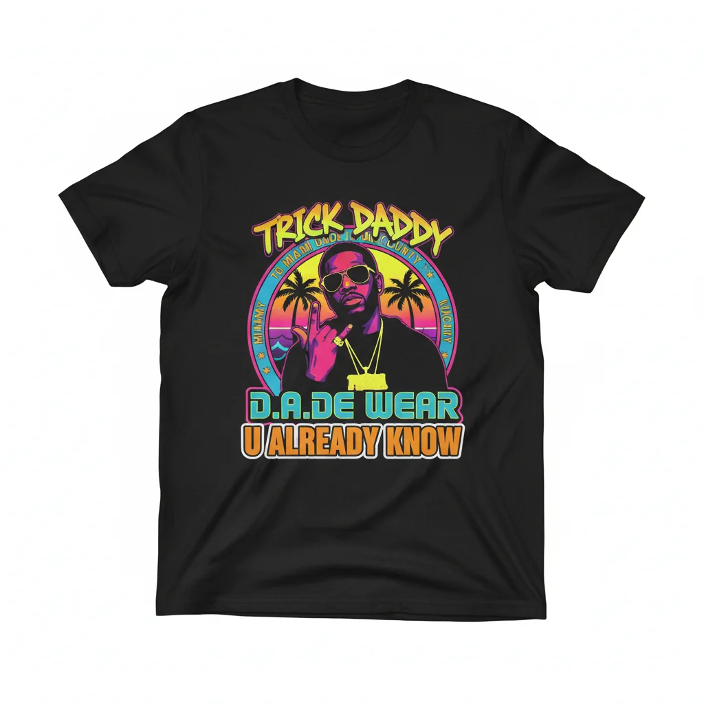 Dade Wear D.A.D.E. X Trick Daddy "U Already Know" Graphic Tee
