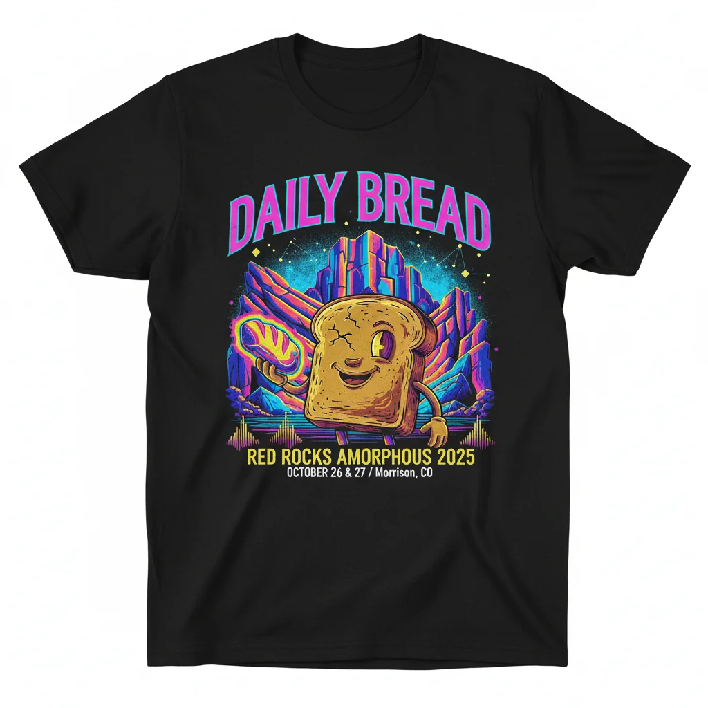 Daily Bread Red Rocks 2025: Music, Mountains & Memories Tee