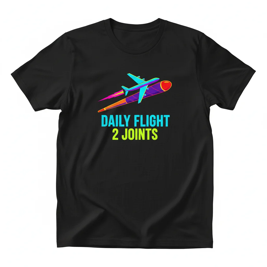 Daily Flight 2 Joints Essential T-Shirt - Comfortable Unisex Tee