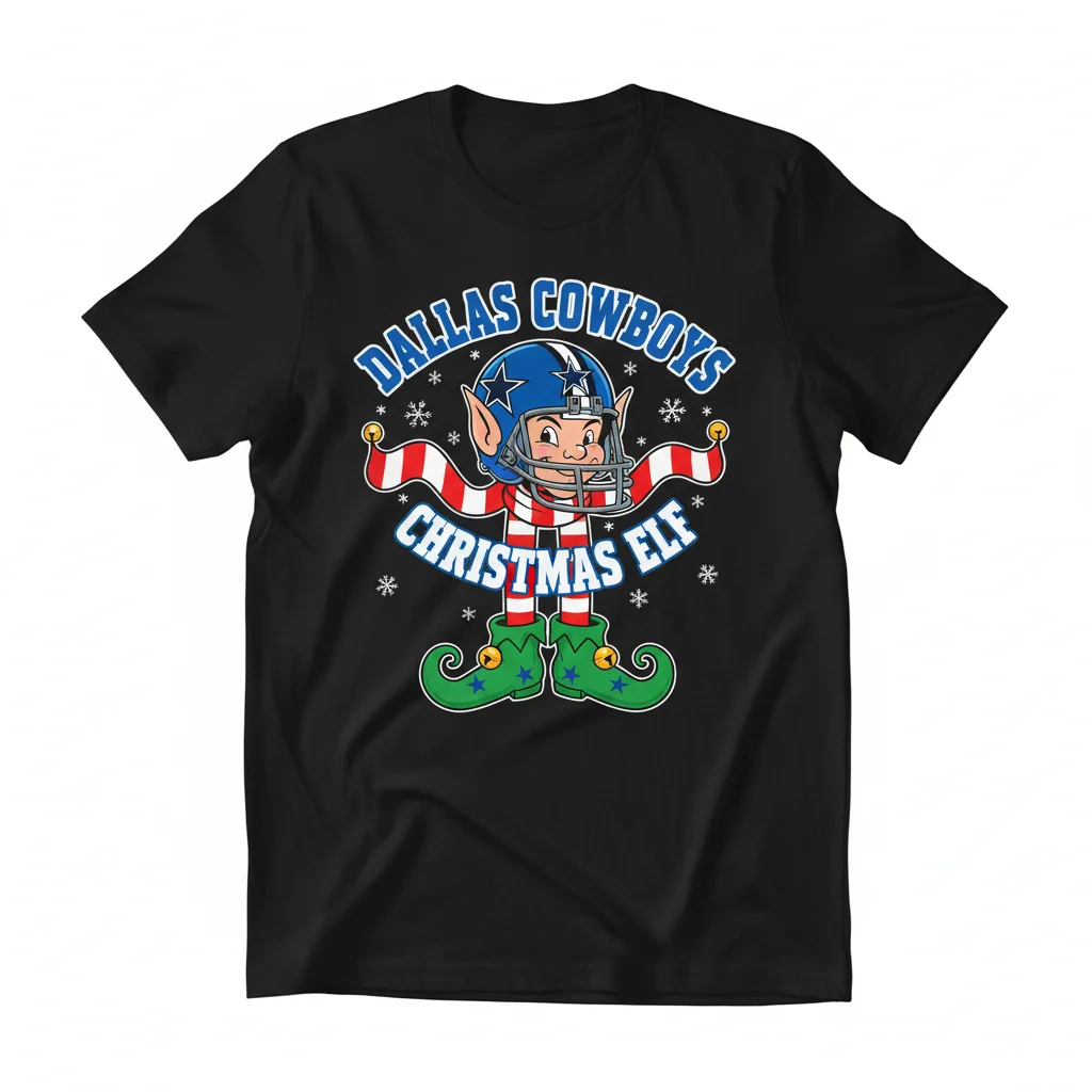 COWBOYS ELF STREET TEE