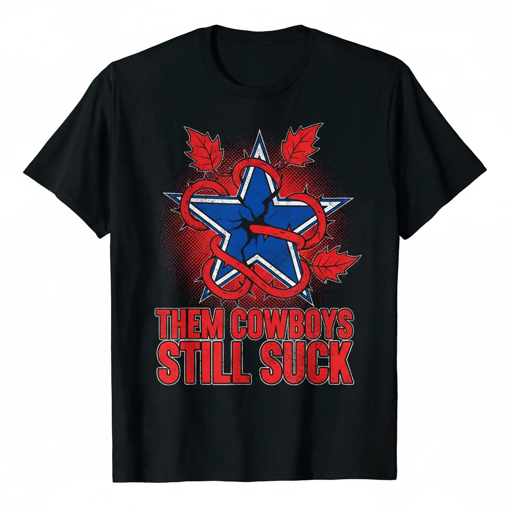 Dallas Cowboys Suck Anti-Fan T-Shirt - Unisex Soft Tee