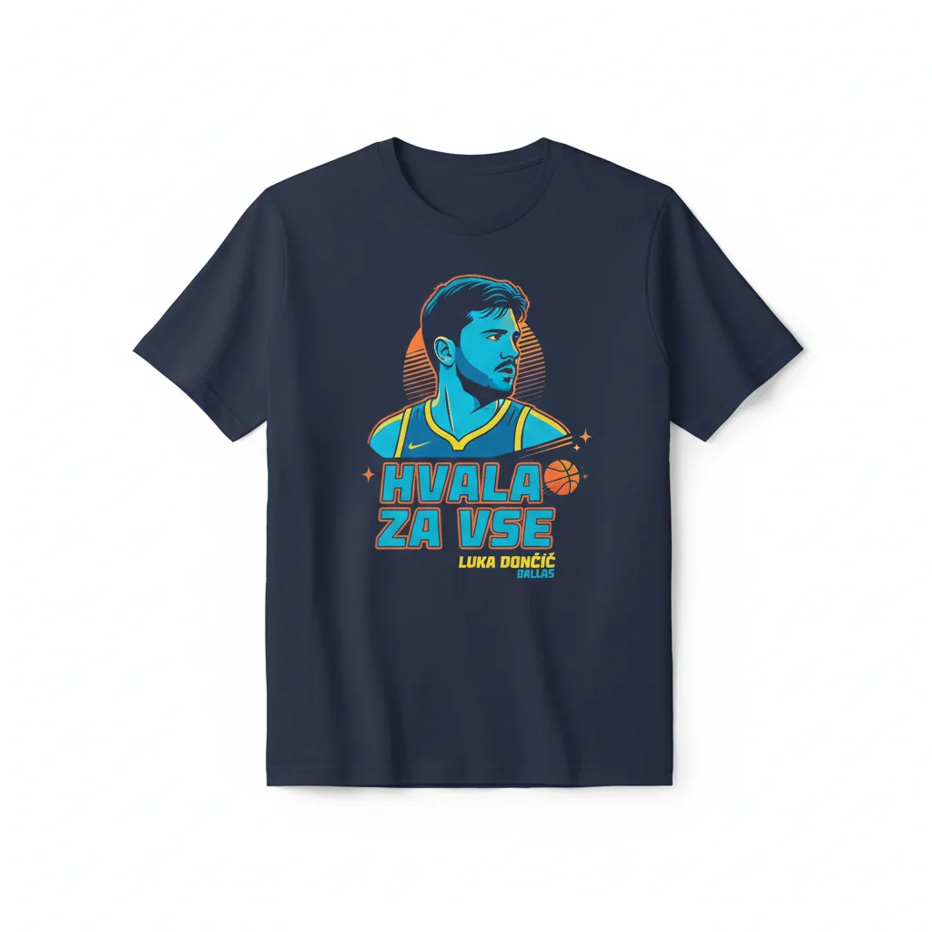 Luka Dončić 'Hvala za vse' Statement Tee