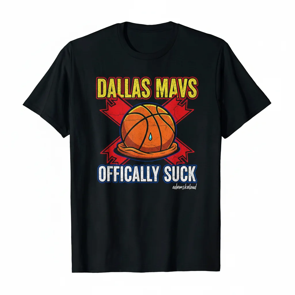Dallas Mavericks Sucks Essential T-Shirt - Fan Humor Apparel