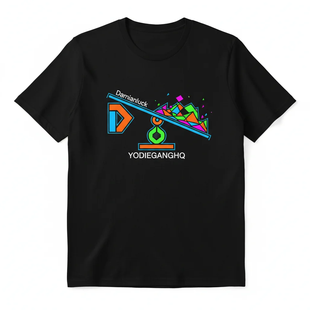 Damianluck Fulcrum Yodieland Essential T-Shirt: Lasting Comfort & Style