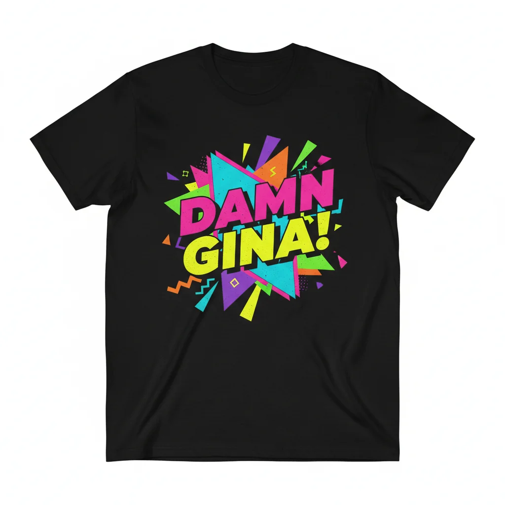 Damn Gina! Essential Graphic Tee - Soft Unisex T-Shirt