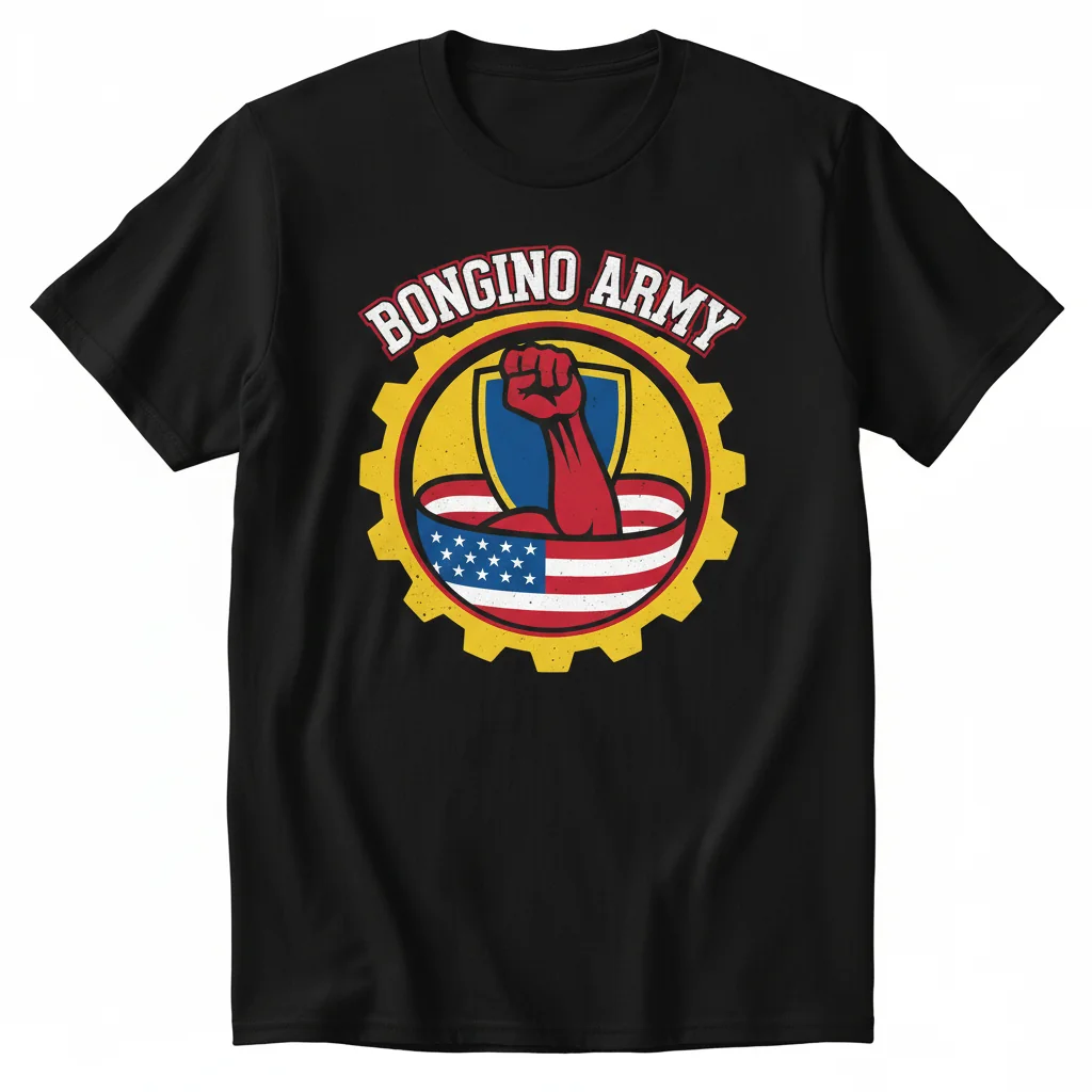 Dan Bongino Bongino Army T-Shirt – Official Patriotic Fan Apparel