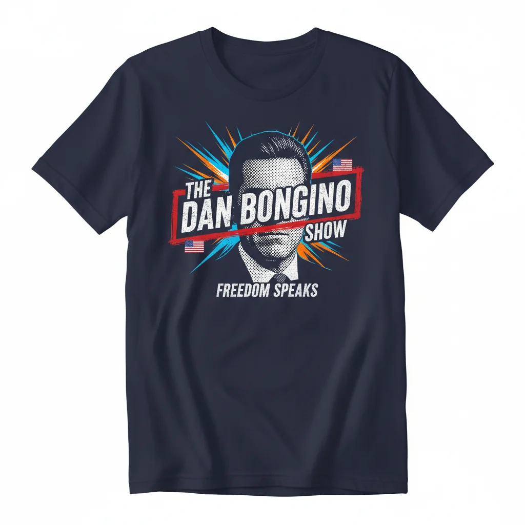 Dan Bongino Show Essential T-Shirt - Official Conservative Talk Radio Merch