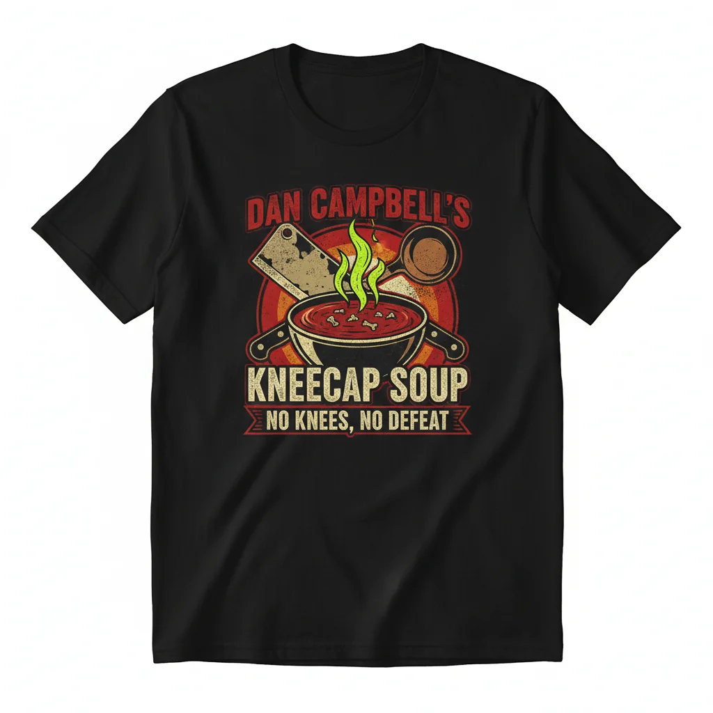 Dan Campbell Kneecap Soup Essential T-Shirt – Unrivaled Comfort & Durability