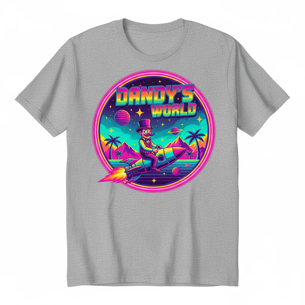 Dandy's World Unisex Graphic T-Shirt – Soft Cotton Tee